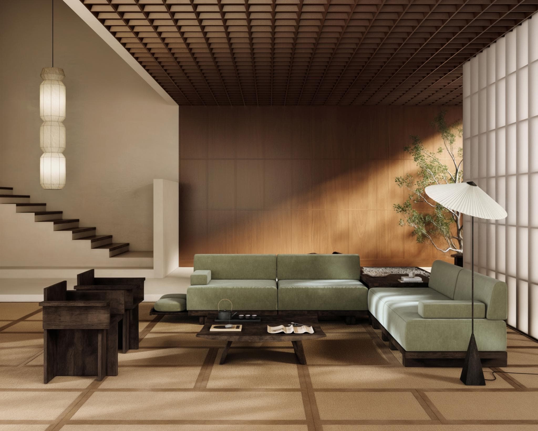 Kyoto Armchair view 6