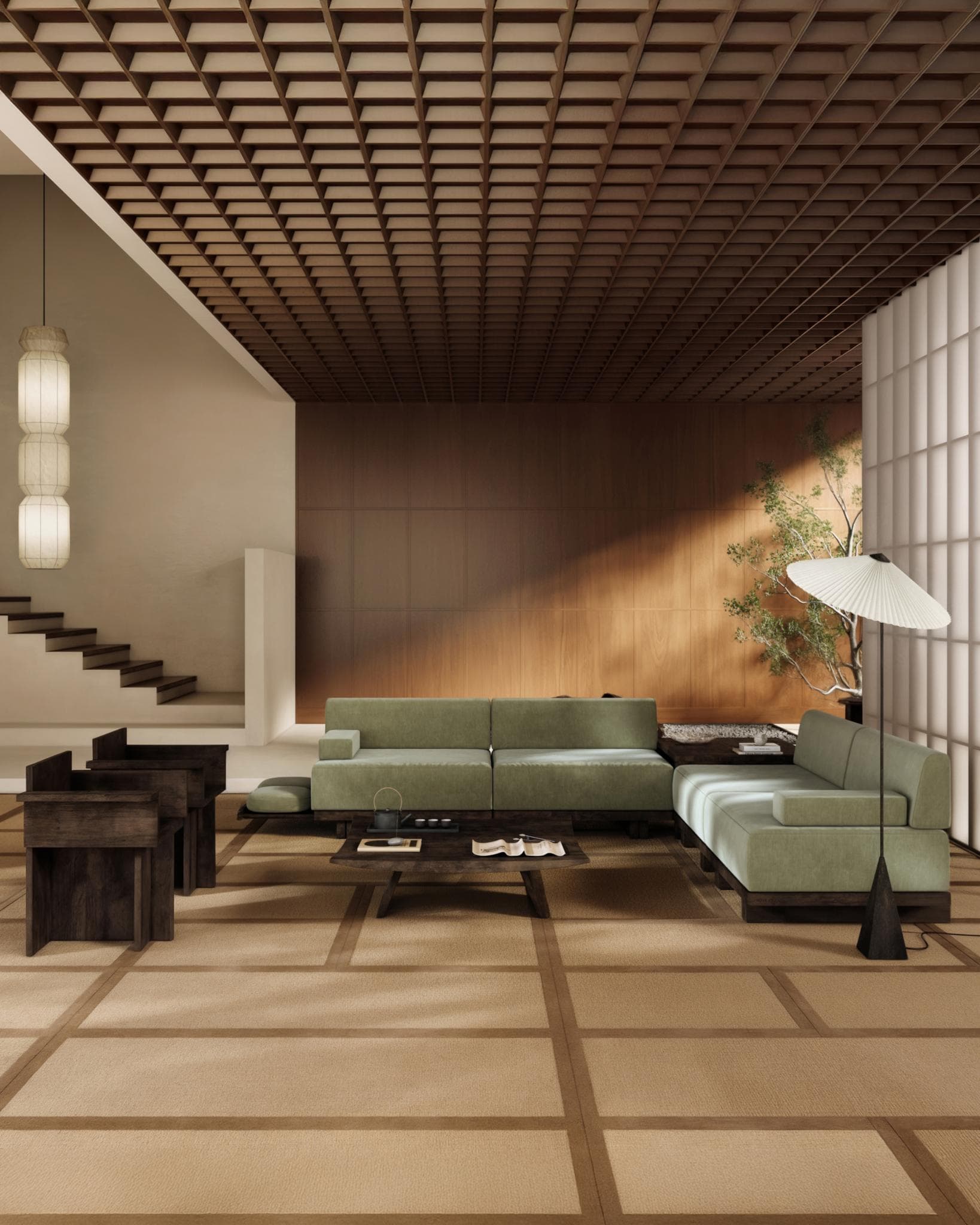 Kyoto Loveseat view 3