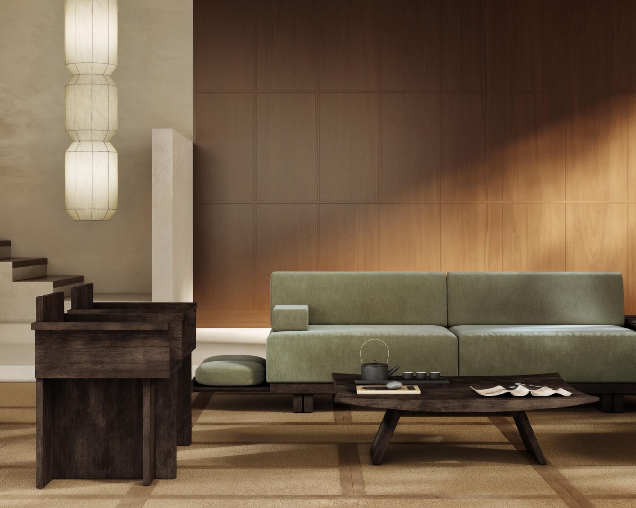 Kyoto Loveseat view 5