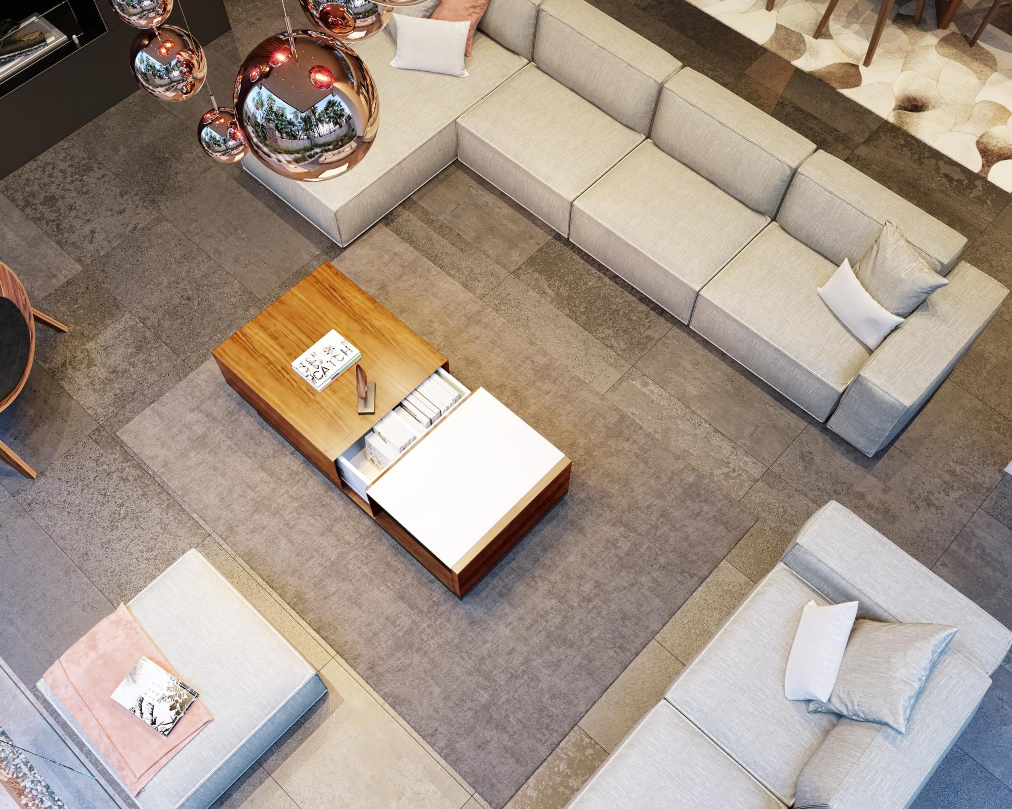 Porter Ottoman view 5