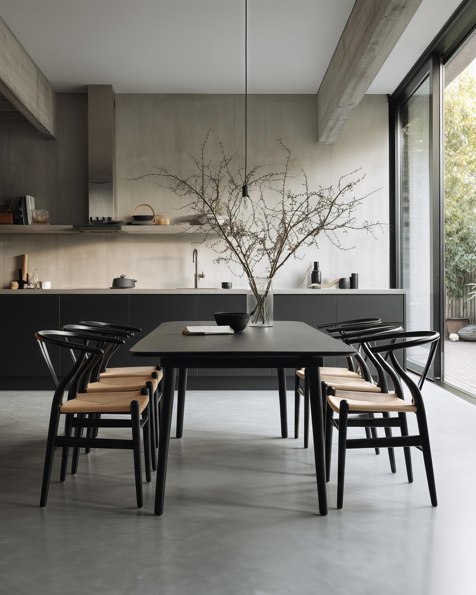 Wishbone Chair view 3