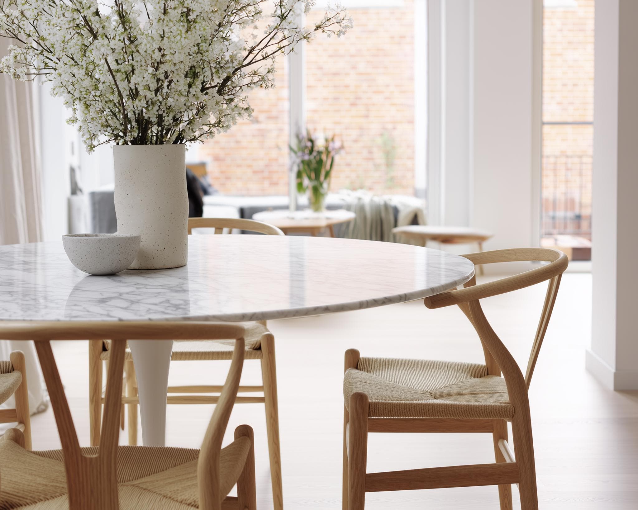 Wishbone Chair view 6