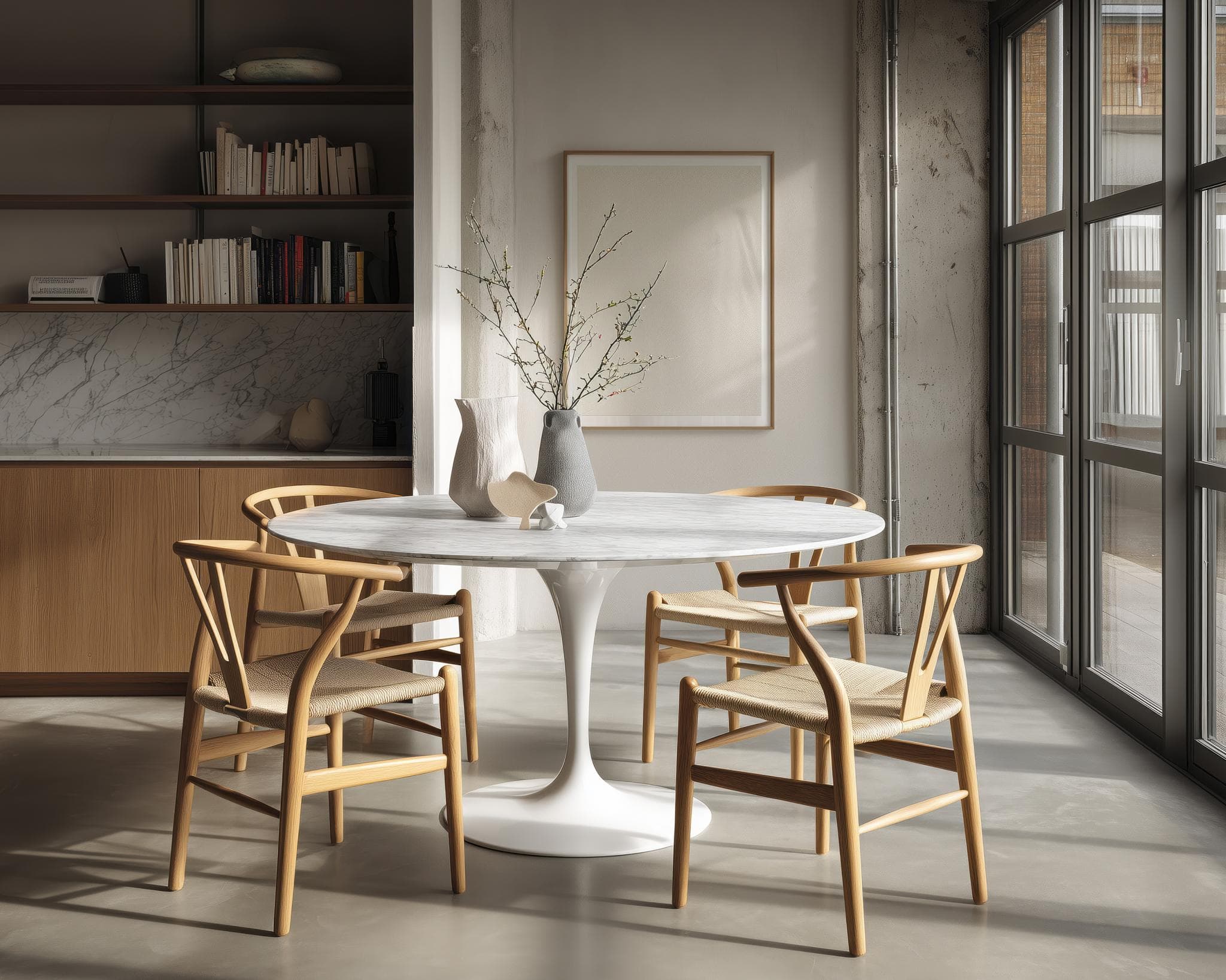 Wishbone Chair view 7