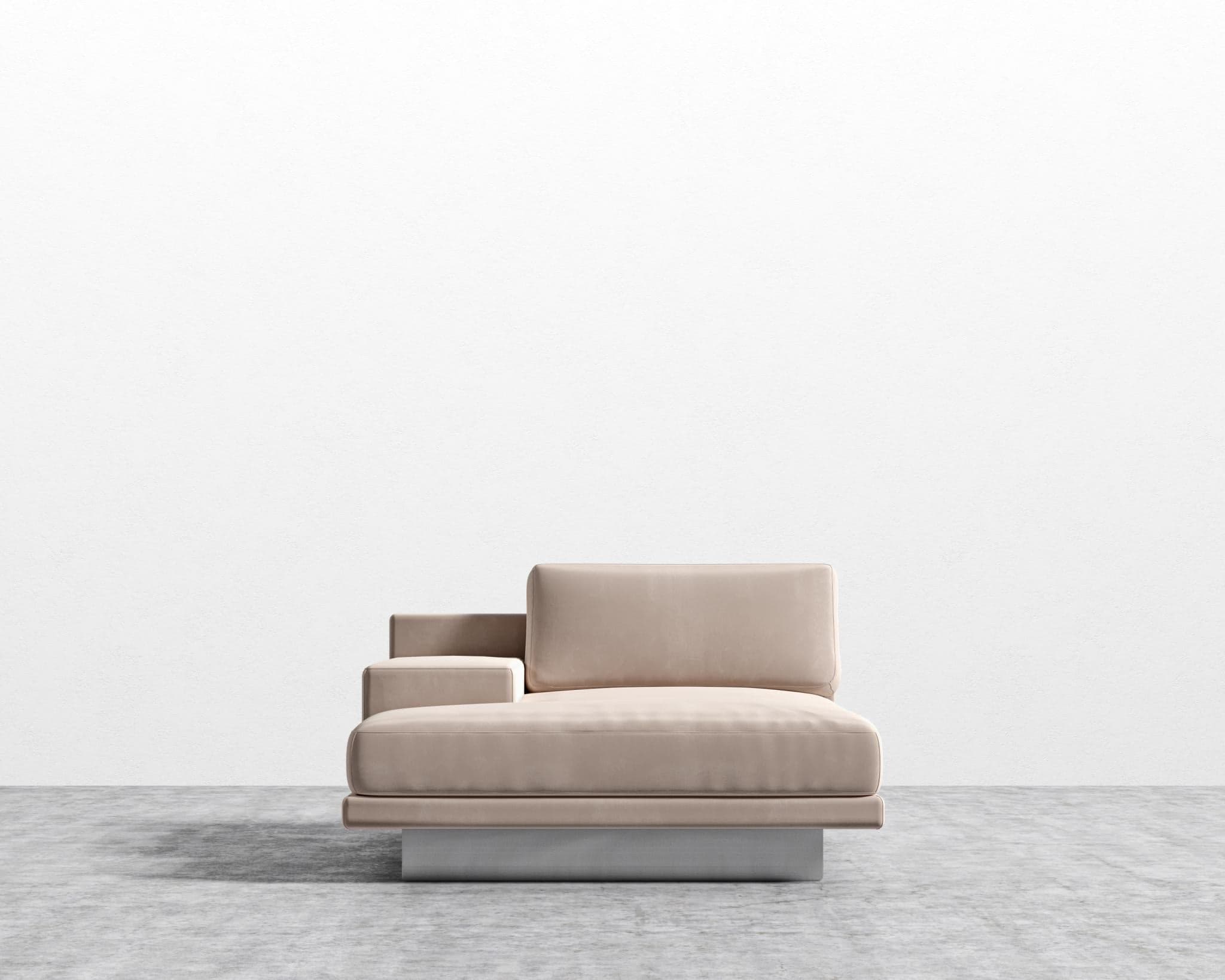 Dresden Left Chaise with Armrest