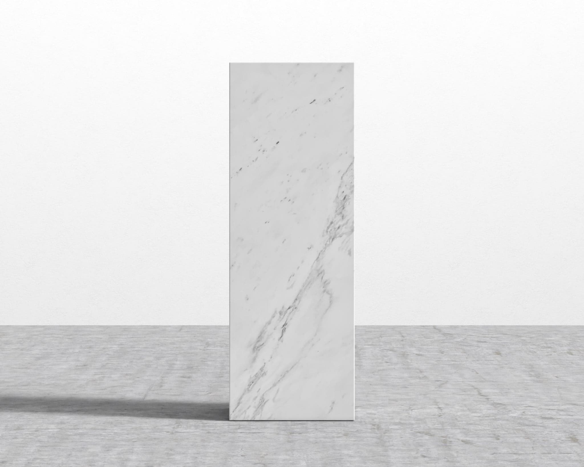 Liza Pedestal - Marble
