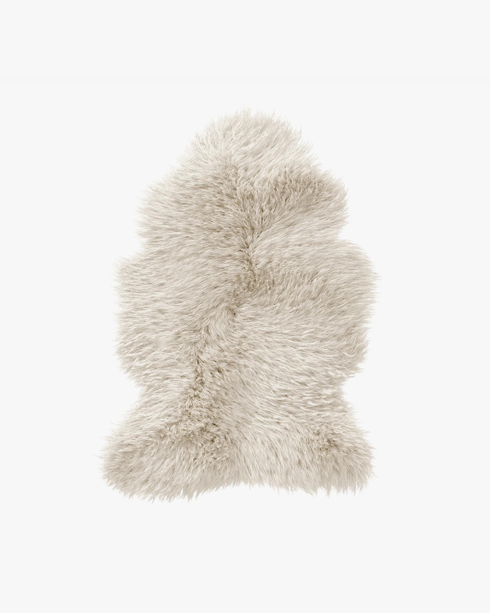 Sheepskin Natural White